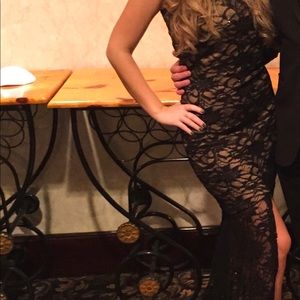 Formal long dress for wedding or school dance